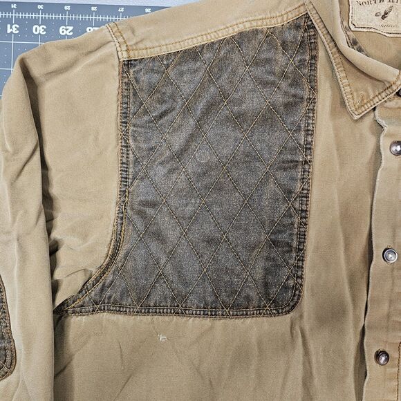 North River Shooting Shirt XL Hunting Outdoors Grunge Cosplay Distressed Y2K - Picture 8 of 16